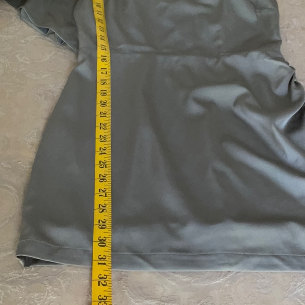 TCEC Green Asymmetrical Ruched Cocktail Dress TCEC size S - Picture 11 of 13
